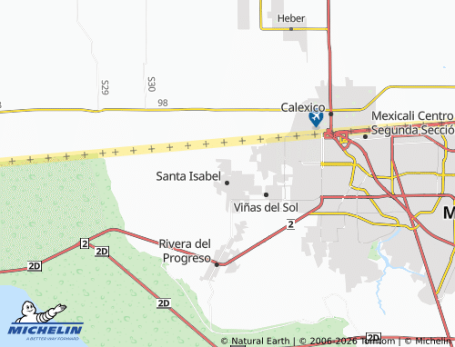 Mapa MICHELIN San José - ViaMichelin