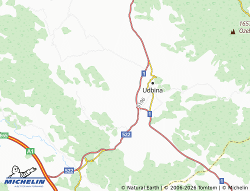 Mapa MICHELIN Čojluk - ViaMichelin