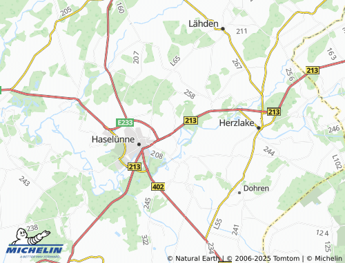 MICHELIN-Landkarte Eltern - ViaMichelin
