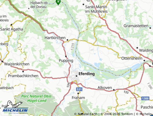 MICHELIN-Landkarte Brandstatt - ViaMichelin