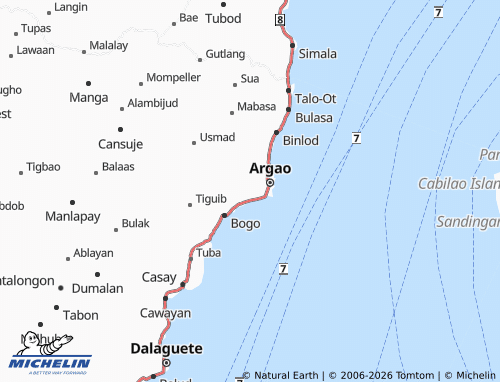MICHELIN Canbanua map - ViaMichelin