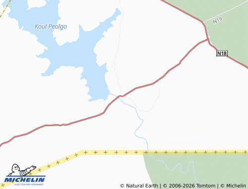 MICHELIN-Landkarte Konpinga - ViaMichelin