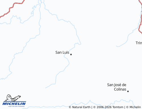 MICHELIN San Luis map - ViaMichelin