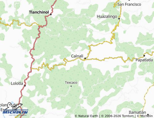 MICHELIN Agiladero map - ViaMichelin