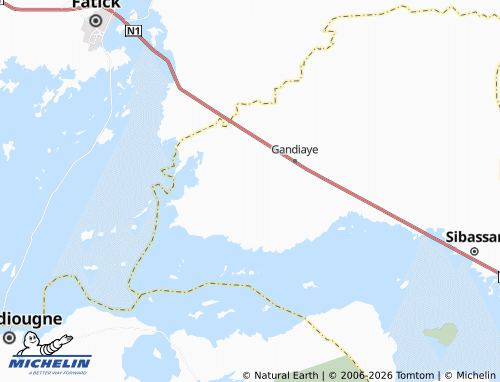 MICHELIN Tiombi map - ViaMichelin