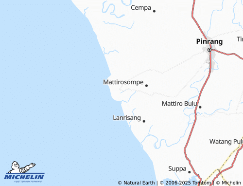 MICHELIN Langnga map - ViaMichelin
