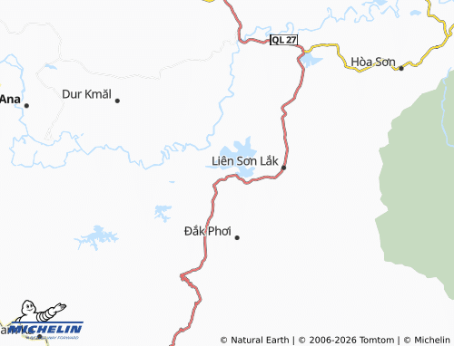 Carte MICHELIN Lắk - ViaMichelin