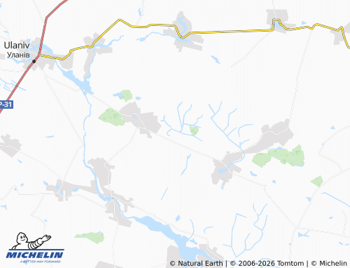 Mappa MICHELIN Dubyna - ViaMichelin