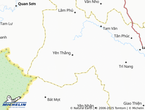 MICHELIN Yên Thắng map - ViaMichelin