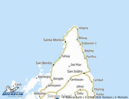 MICHELIN Abad Santos map - ViaMichelin