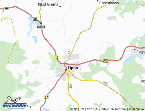 MICHELIN Okrąg map - ViaMichelin