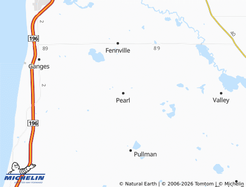 Mapa MICHELIN Pearl - ViaMichelin