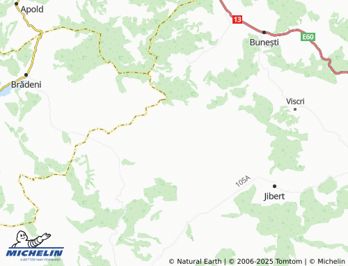 MICHELIN Grânari map - ViaMichelin