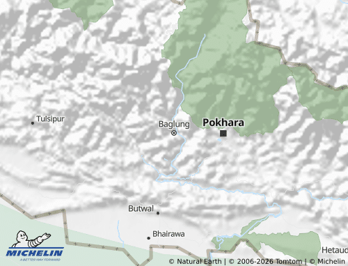 MICHELIN Dhawalagiri map - ViaMichelin