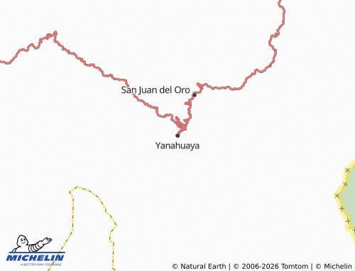 Mapa MICHELIN Yanahuaya - ViaMichelin