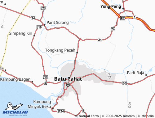 MICHELIN-Landkarte Kampung Bindu - ViaMichelin