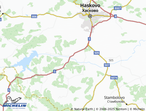 MICHELIN Konush map - ViaMichelin