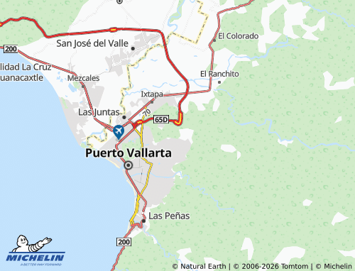Mappa MICHELIN Campestre San Nicolás - ViaMichelin
