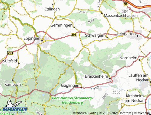 Mapa MICHELIN Niederhofen - ViaMichelin