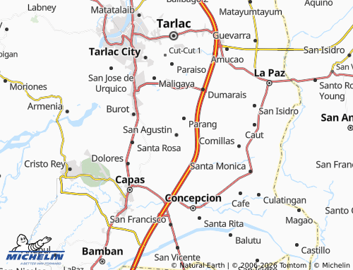 MICHELIN San Agustin map - ViaMichelin