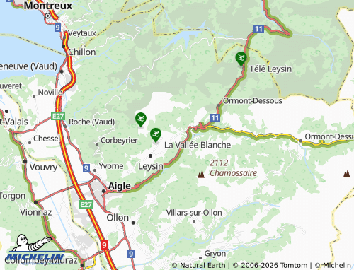 MICHELIN Cergnat map - ViaMichelin