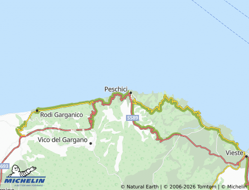 MICHELIN Valle Clavia map - ViaMichelin