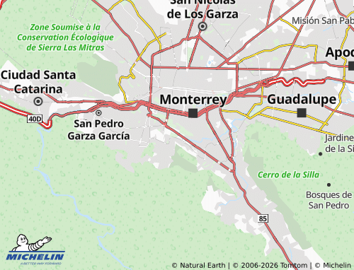 Mappa MICHELIN Valle Oriente - ViaMichelin