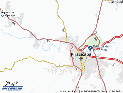 Mapa MICHELIN Ondinha - ViaMichelin