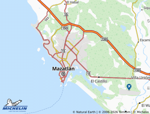 Mapa MICHELIN Emiliano Zapata - ViaMichelin
