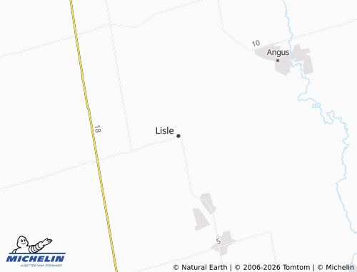 MICHELIN Lisle map - ViaMichelin