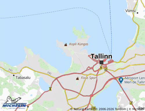 MICHELIN-Landkarte Põhja-Tallinn - ViaMichelin