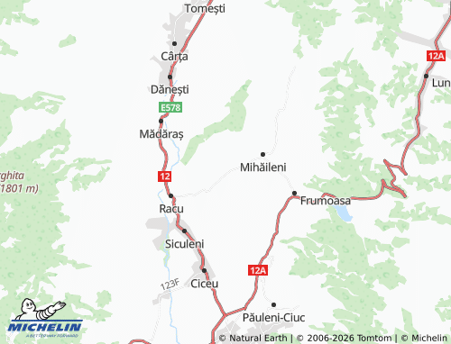 Mappa MICHELIN Văcărești - ViaMichelin
