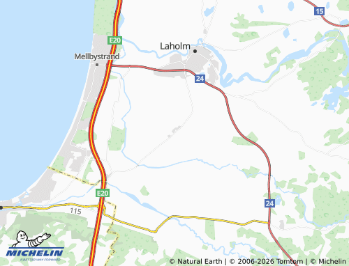 MICHELIN-Landkarte Vallberga - ViaMichelin