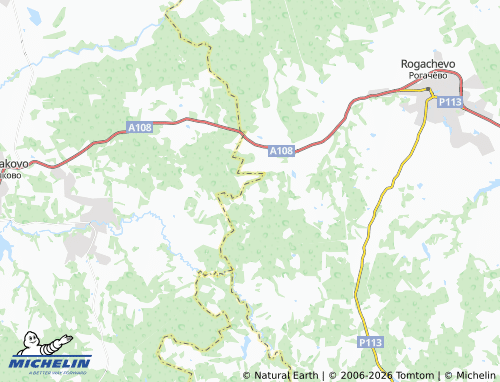 Carte MICHELIN Ivlevo - ViaMichelin