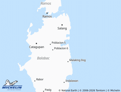 Mappa MICHELIN Poblacion II - ViaMichelin