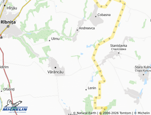 Carte MICHELIN Gherșunovca - ViaMichelin