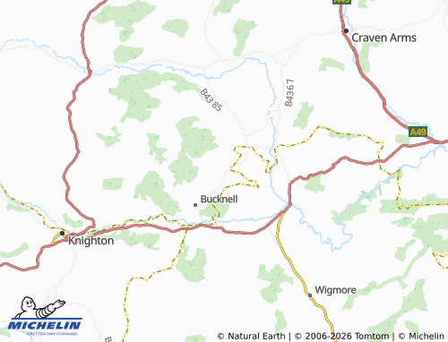 Carte MICHELIN Bedstone - ViaMichelin