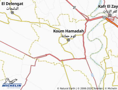 Mapa MICHELIN Khirbita - ViaMichelin