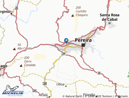 MICHELIN Los Cisnes map - ViaMichelin