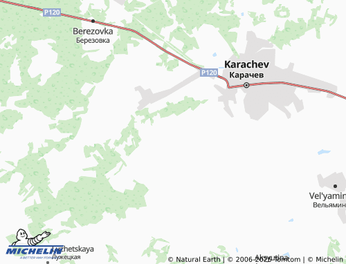 MICHELIN Baykova map - ViaMichelin