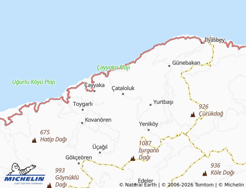 Mappa MICHELIN Çataloluk - ViaMichelin