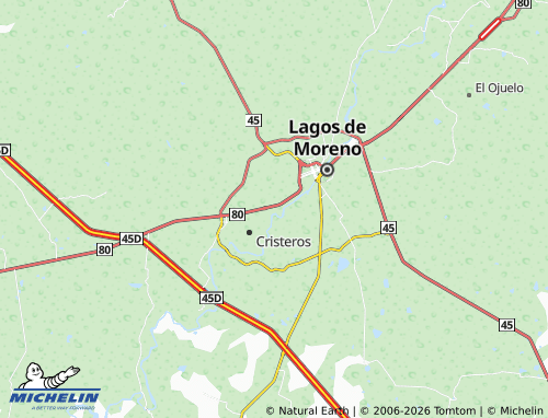 Mappa MICHELIN Hacienda Los Jacales - ViaMichelin