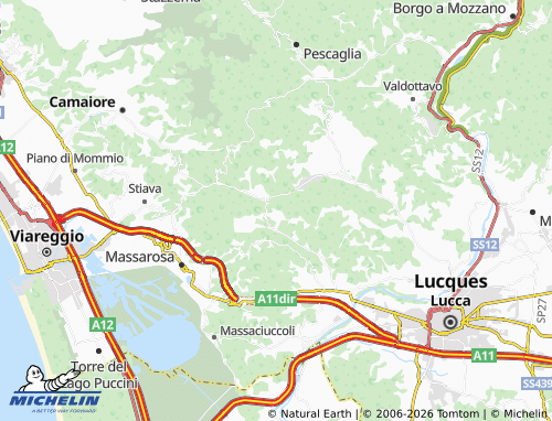 Kaart MICHELIN Piazzano - ViaMichelin