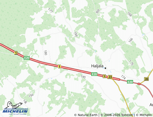 Carte MICHELIN Vanamõisa - ViaMichelin