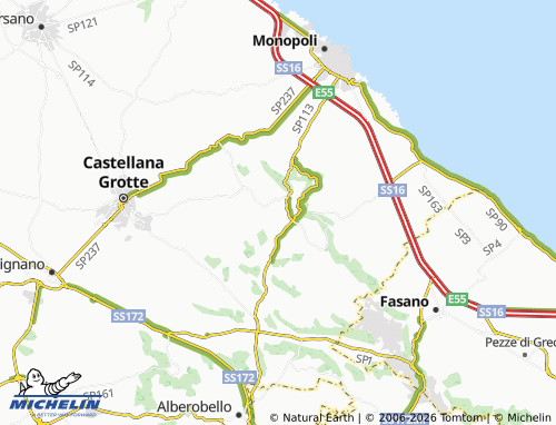 Mapa MICHELIN Gorgofreddo - ViaMichelin