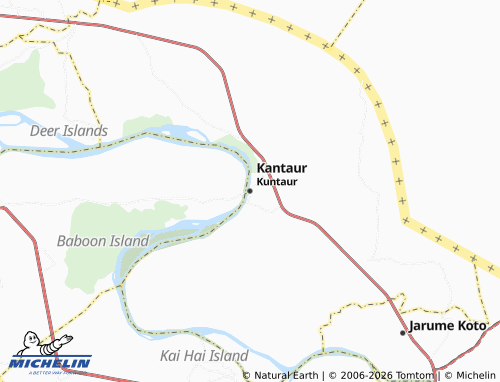 MICHELIN Jakaba map - ViaMichelin