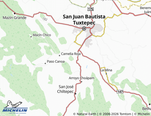 MICHELIN Los Pinos map - ViaMichelin