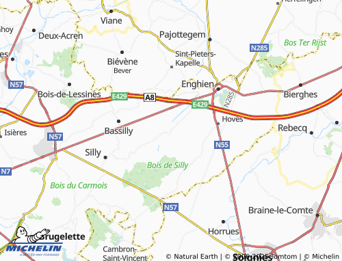 Carte MICHELIN Labliau - ViaMichelin