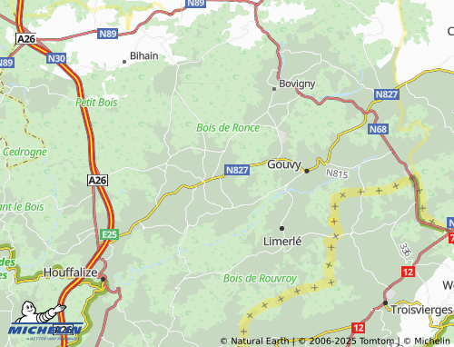 MICHELIN Sterpigny map - ViaMichelin