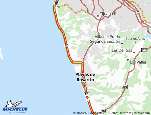 MICHELIN La Mina de San Antonio map - ViaMichelin